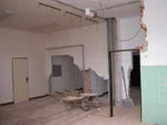 Hattrick bar Jihlava - výstavba